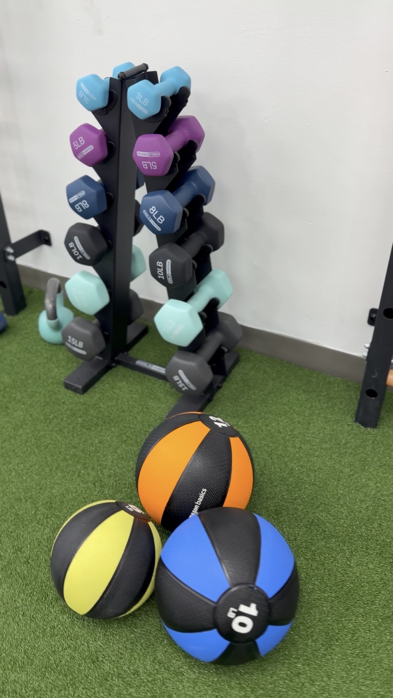 Rehabilitation equipment - dumbbells and medicine balls